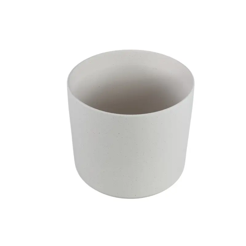 Topf – Weiße Oberfläche, Runde Form, Keramik Material, XL – Fatima | PTMD