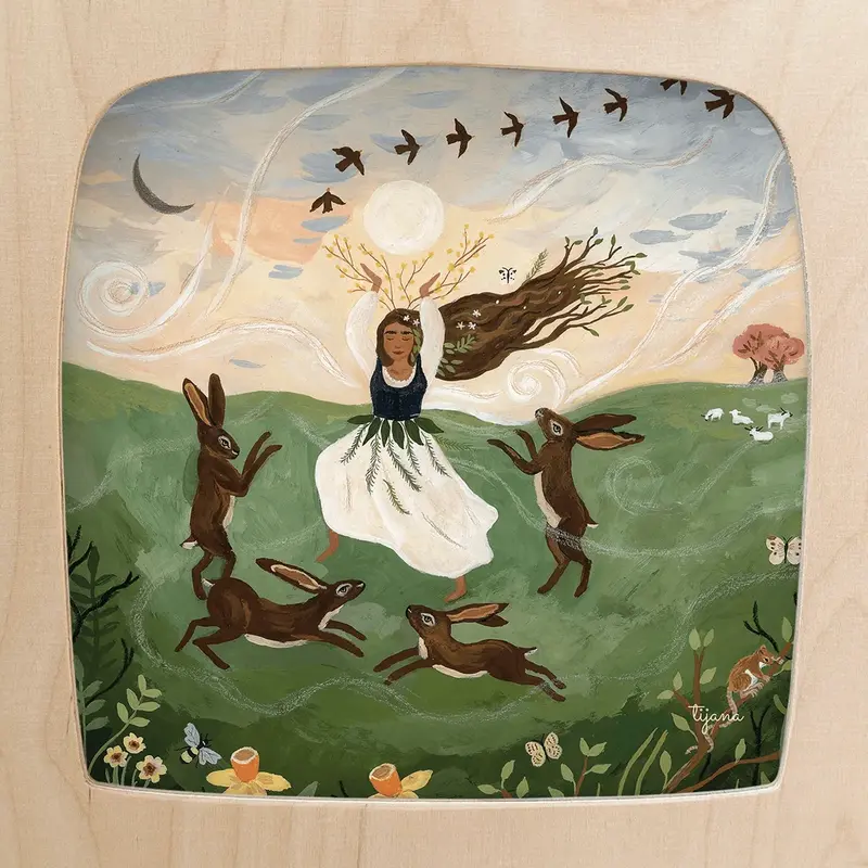 Toverlux Karte 'Dancing with Hares' - Tijana Draws