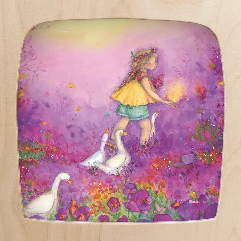 Toverlux Karte 'Little Goose Girl' - Anne Illustrations