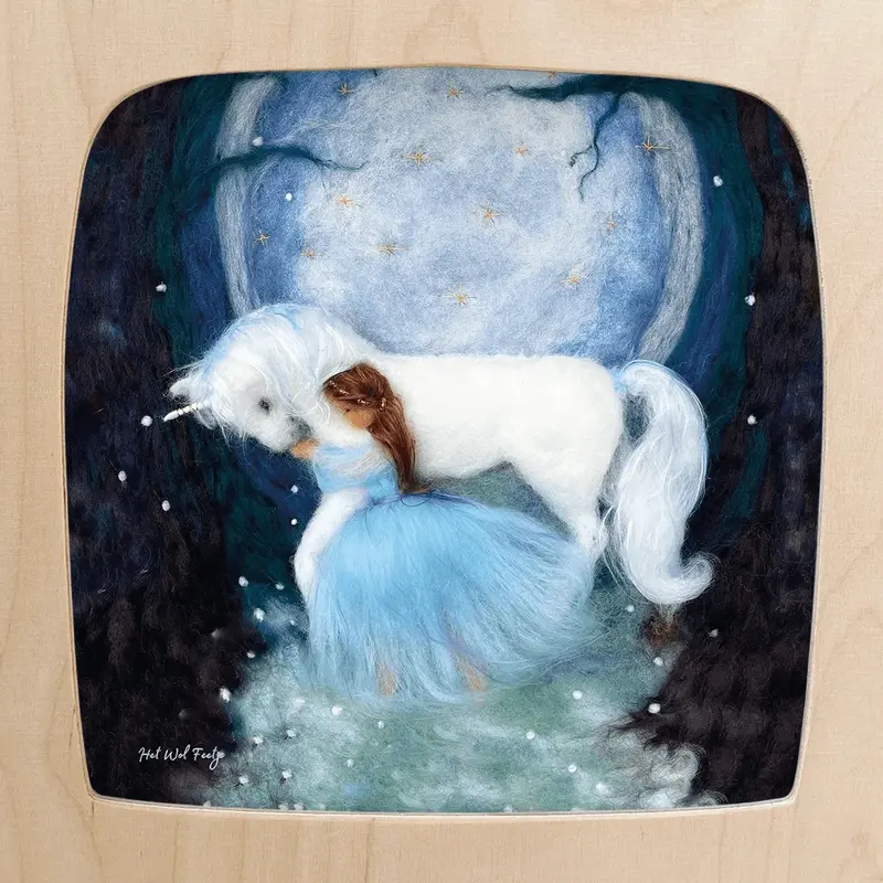 Toverlux Karte 'Magical Unicorn' - Het Wol Feetje