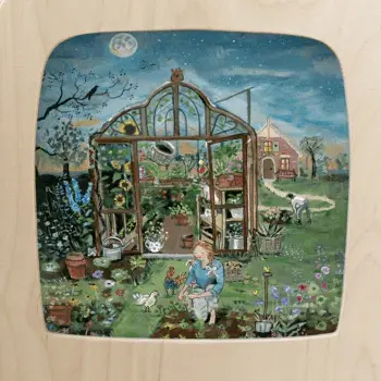 Toverlux Karte 'Moonlit Garden' - Gwen's Illustrations