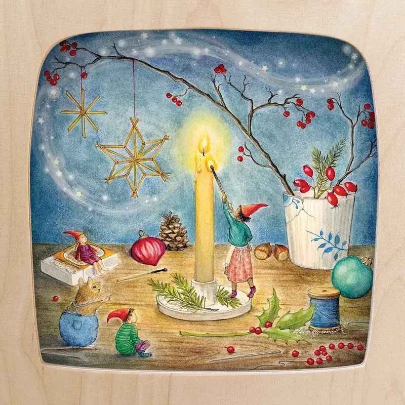 Toverlux Karte 'Preparing for Christmas' - Mhairi Hellbrandt