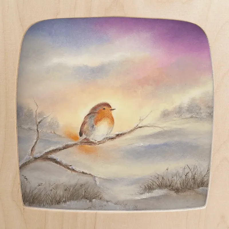 Toverlux Karte 'Winter Robin' - Baukje Exler