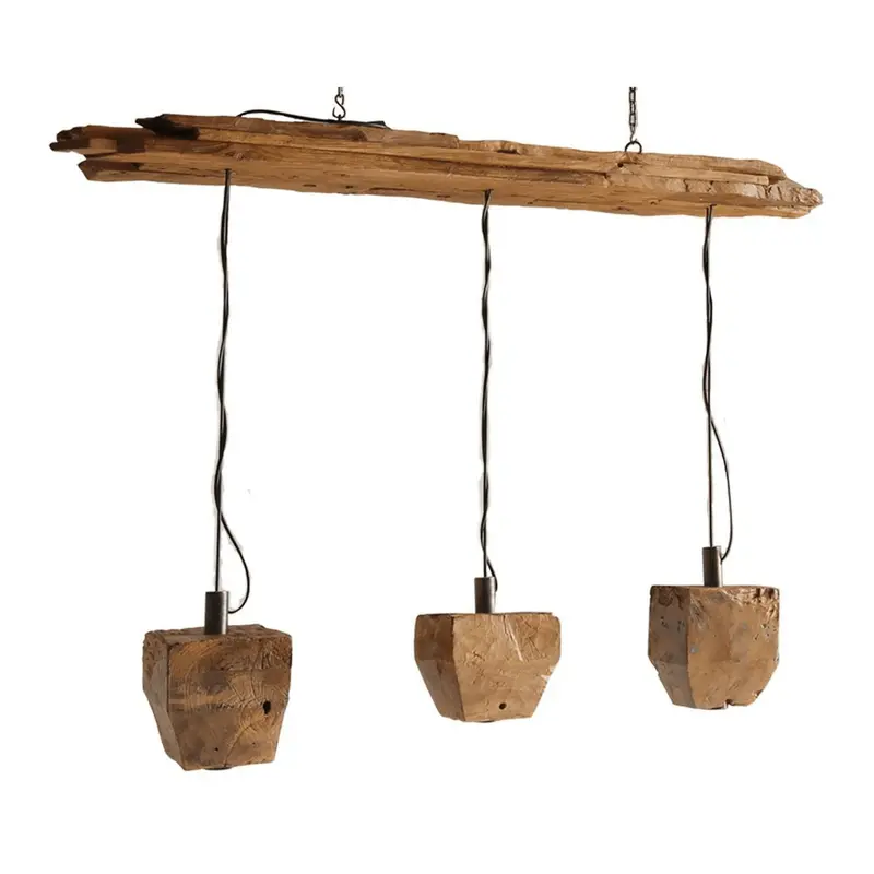 Treibholz Pendelleuchte LUMEN 120cm