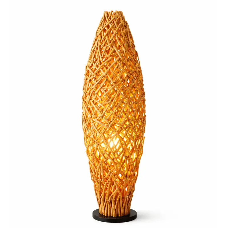 Treibholz Stehlampe CACTUS