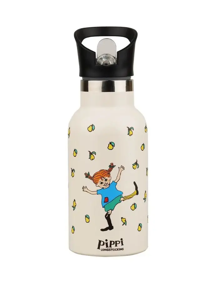 Trinkflasche Pippi Langstrumpf I Creme