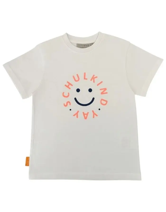 Tshirt Schulkind Smiley I Blau