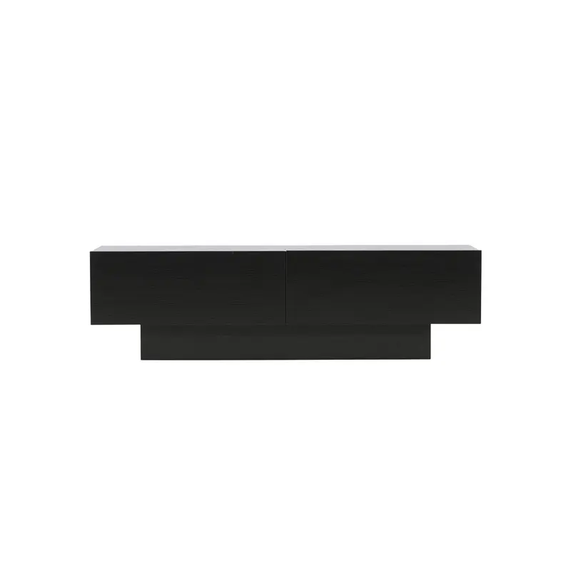 TV-Lowboard Cuenca 160cm - Schwarz