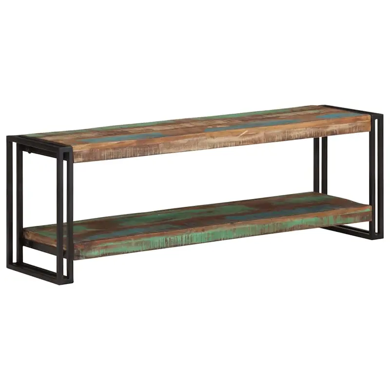TV-Schrank 120x30x40 cm Altholz Massiv
