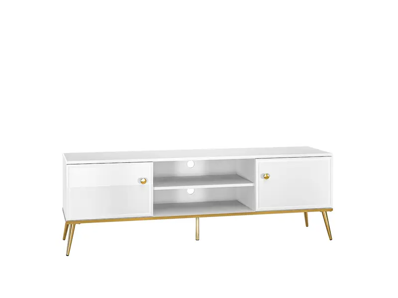 TV-Schrank – GOLDIN 06 – Moderner Fernsehschrank mit Hochglanzfront und Soft-Close-System