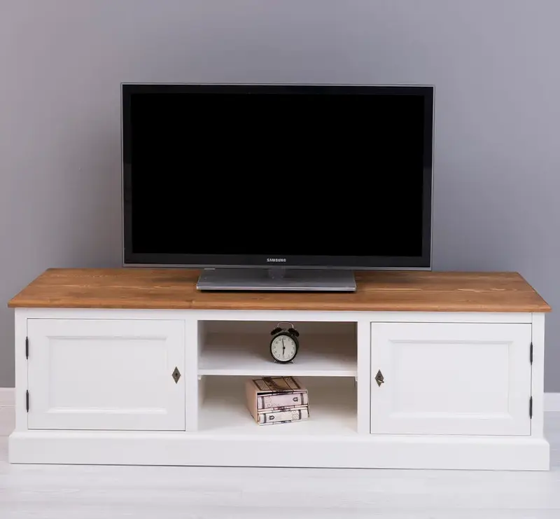 TV-Sideboard aus Massivholz verschließbaren Türen
