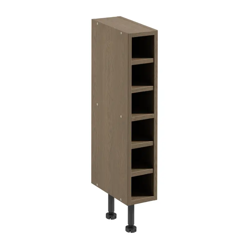 Unterschrank – Livaro – D15P Beige / Dunkle Eiche