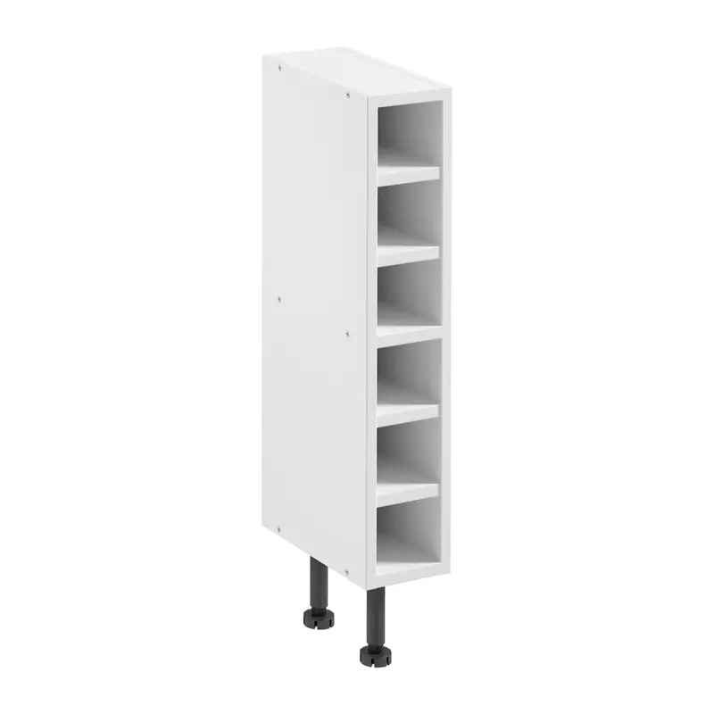 Unterschrank – Livaro – D15P Grün Matt / Weiß