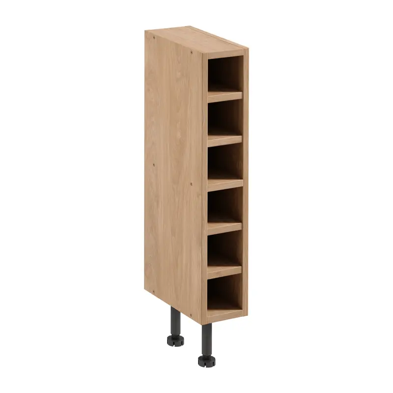 Unterschrank – Livaro – D15P Weiß / Sonoma Eiche