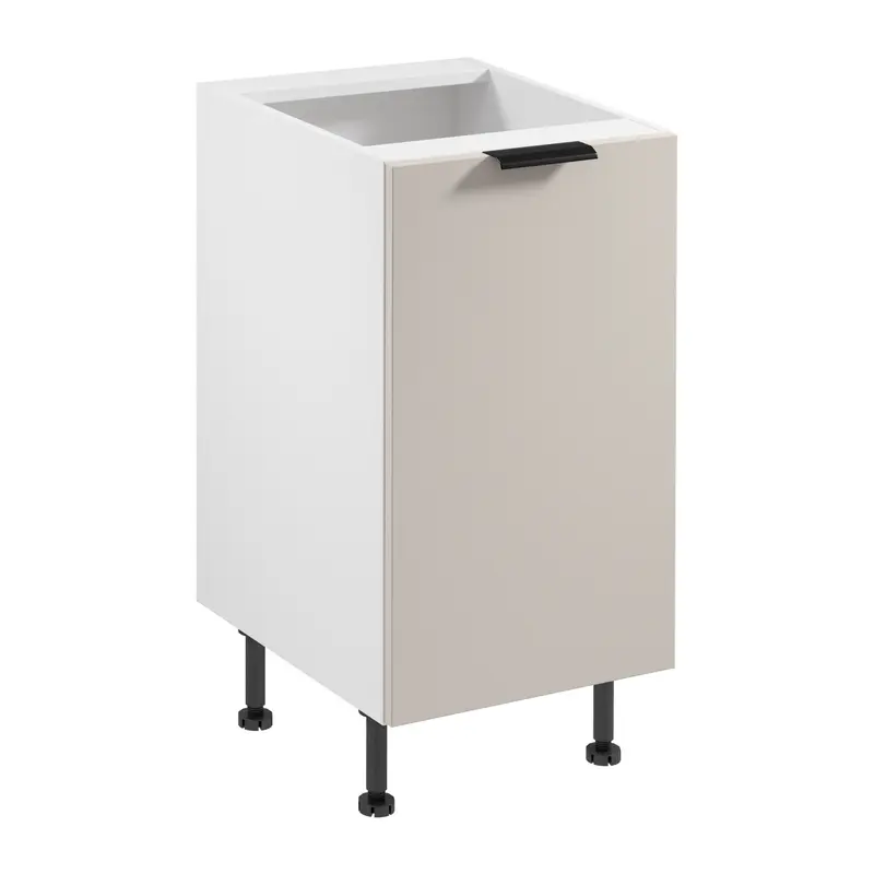Unterschrank – Livaro – D45 P/L Beige / Weiß