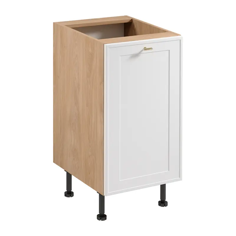 Unterschrank – Livaro – D45 P/L Weiß / Sonoma Eiche