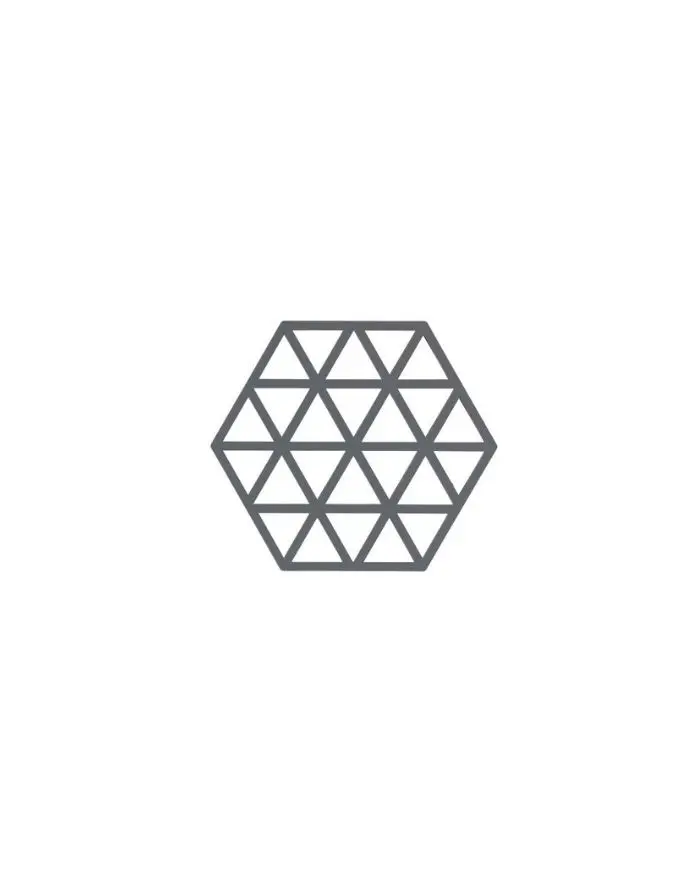 Untersetzer Triangles I Cool Grey