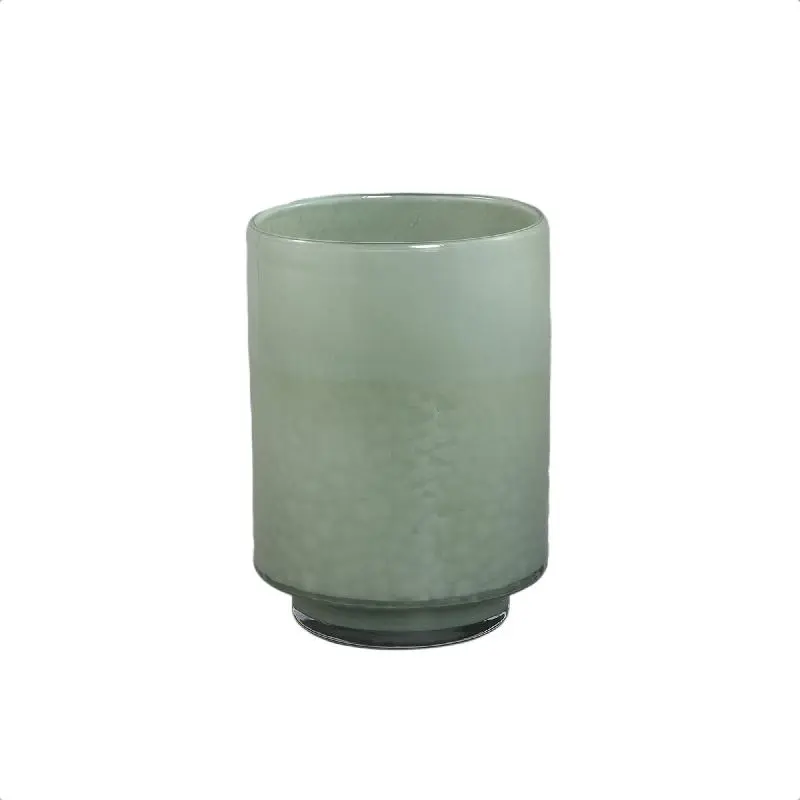 Vase – Mintgrünes Glas, Runde Form, Gerader Fuß, S – Hervy | PTMD