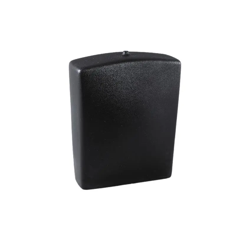 Vase – Rechteck Design, Keramik Material, Schwarze Farbe, S – Janettee | PTMD