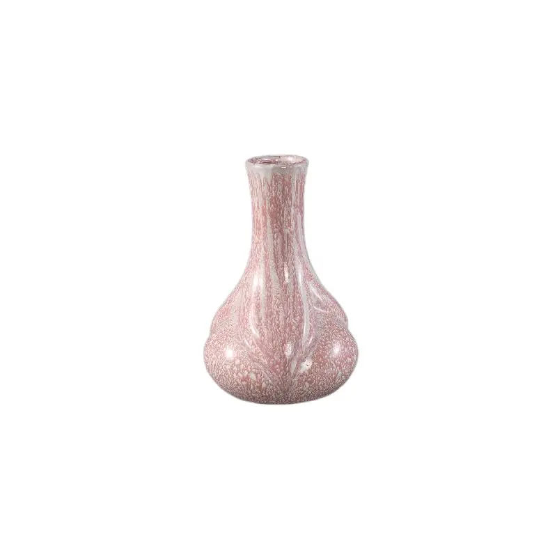 Vase – Rosafarbe, Runde Form, Verjüngte Öffnung, Keramik, S – Hailey | PTMD
