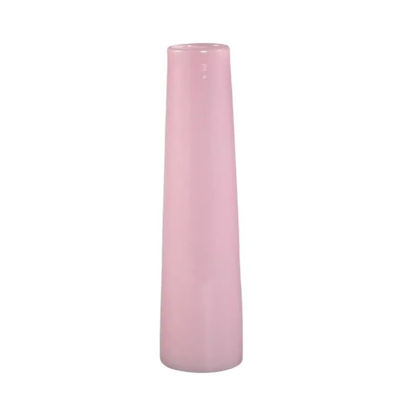 Vase – Runde Form, Glas Material, Hellrosa, L – Saelah | PTMD