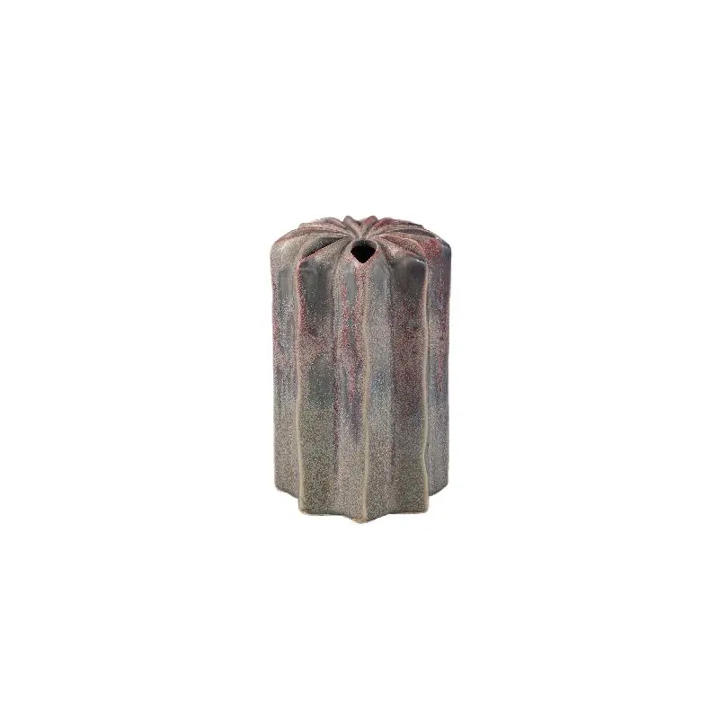 Vase – Runde Form, Keramik Material, Mehrloch Design, Lila, S – Marte | PTMD