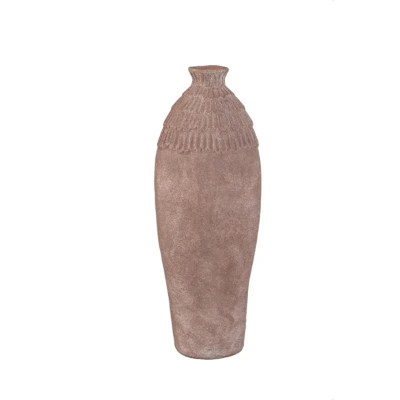 Vase – Rundes Design, Gemusterte Oberfläche, Keramikmaterial, M – Venesa | PTMD