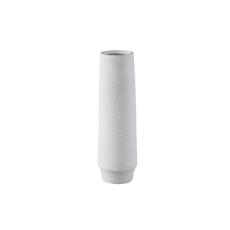 Vase – Steinzeug Keramik, Mattes Design, Weiße Farbe, S – Zonna | PTMD