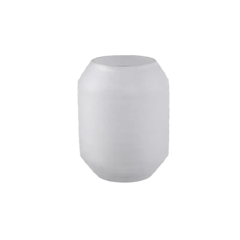 Vase – Weißer Farbton, Glas Material, Streifen Design, M – Malia | PTMD