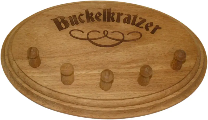 Verkaufsdisplay Rückenkratzer oval