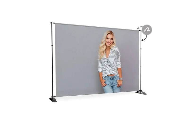 Versum Bannerwand-System für großflächige Bannerdrucke