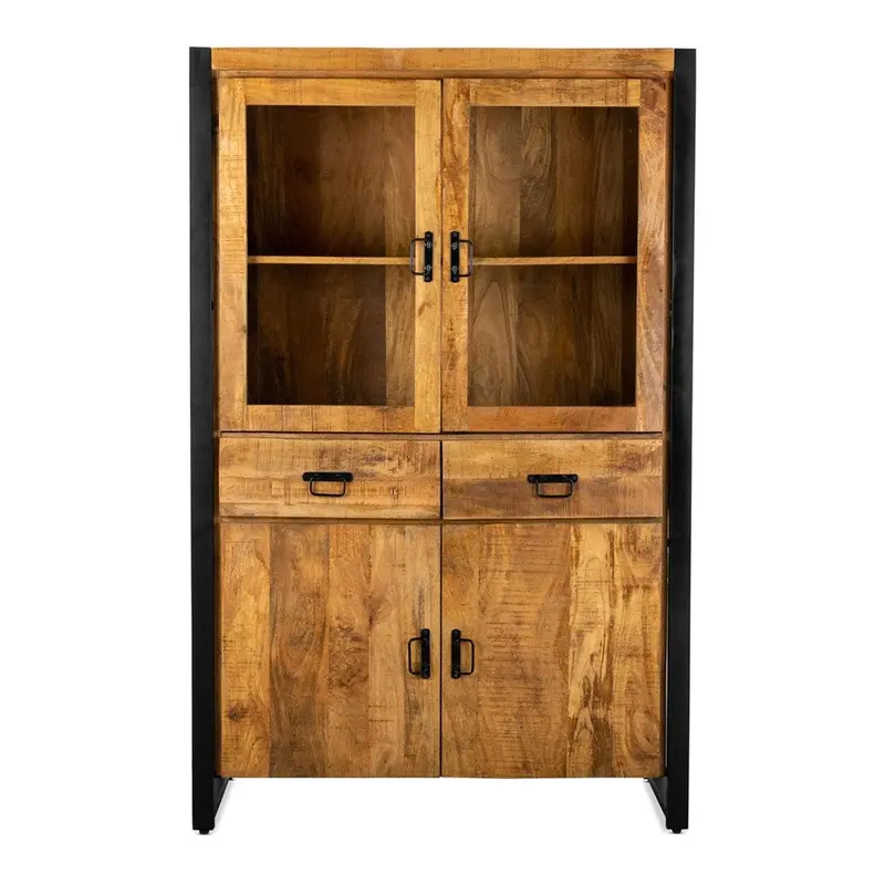 Vitrinenschrank Britt - Natur