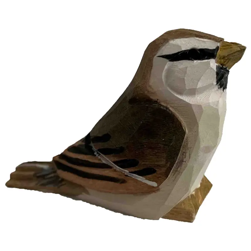 Vogel Spatz 7 cm