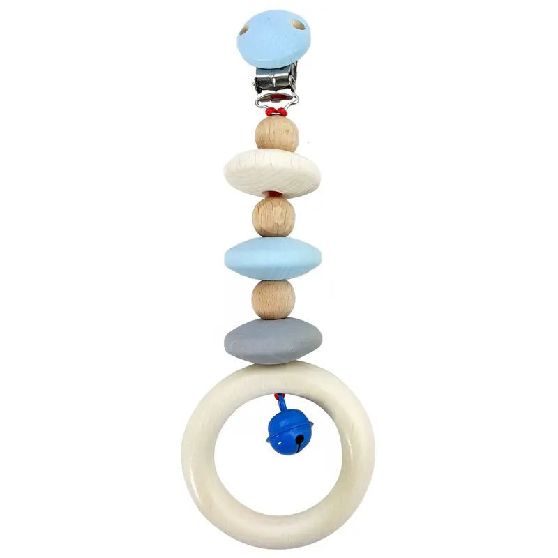 Wagenhänger natur-blau, 20 cm