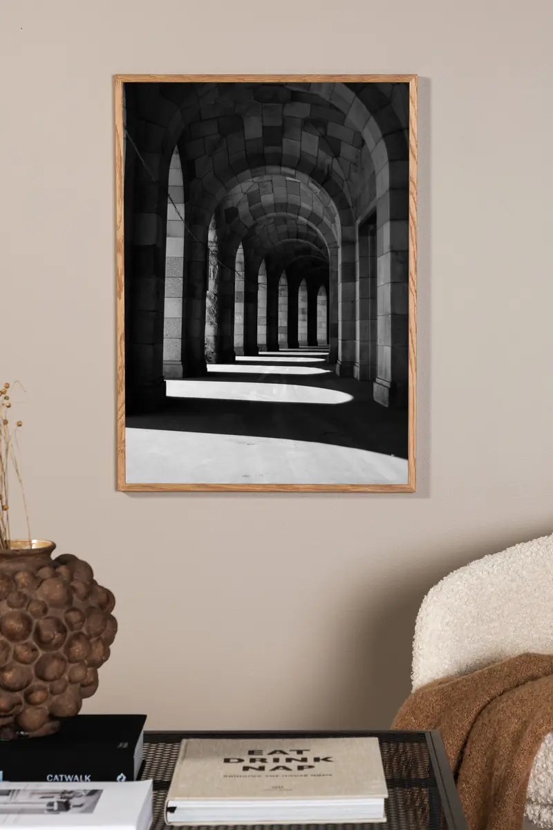 Walkway Poster Wanddekoration