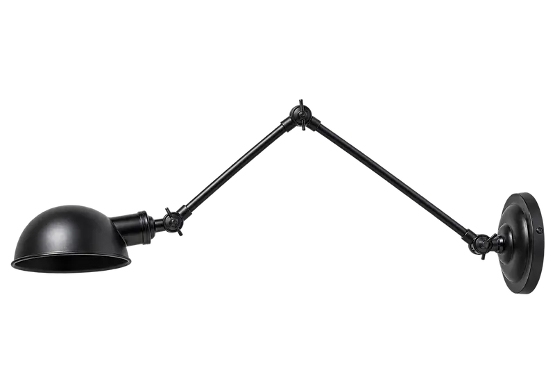 Wandleuchte AURA aus Metall - Schwarz