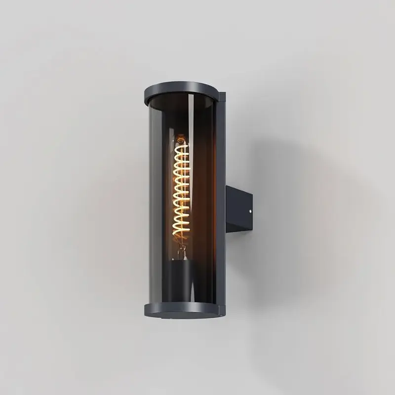 Wandleuchte – Dunkles Graphit, Aluminium Kunststoff, IP54 Schutz - Conf | Maytoni