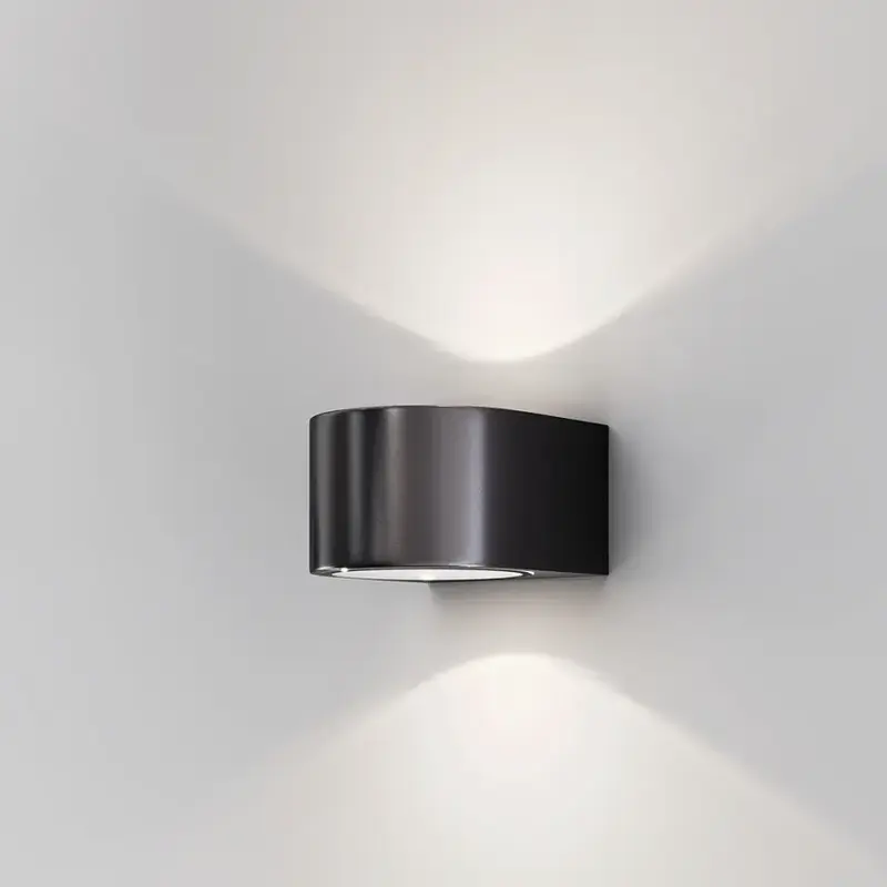Wandleuchte – Graphit Aluminium, Glasabdeckung, 10 W Leistung - Blow | Maytoni