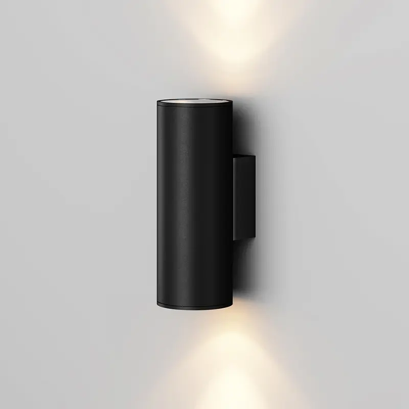 Wandleuchte – Graphitfarbenes Metall mit Glas, 24 W LED, Warmweiß, 1100 lm - Shim | Maytoni