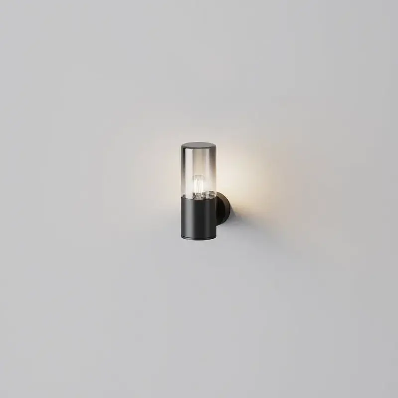 Wandleuchte – Graphitoberfläche, IP54 Schutz, Aluminium Glas - Amas | Maytoni
