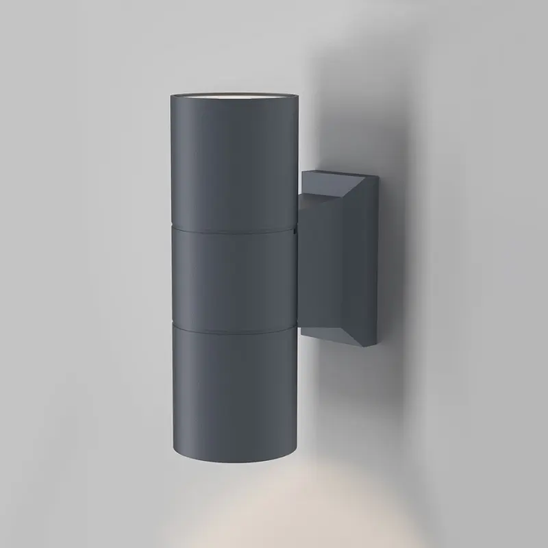 Wandleuchte – Graues Aluminium, Wetterfeste Ausführung, IP54 Schutz - Bowery | Maytoni