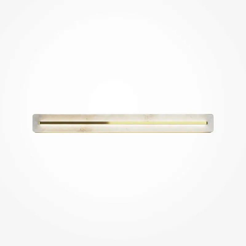 Wandleuchte – Messingoptik, Warmweißes Licht, 80 cm Höhe - Albatre | Maytoni
