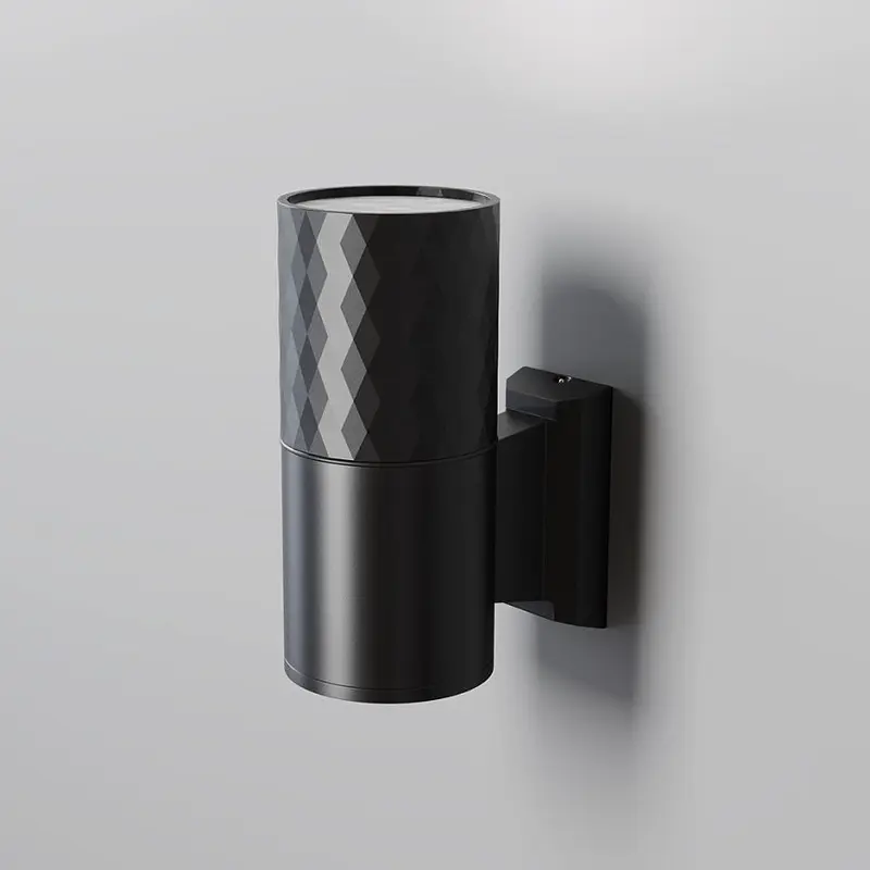 Wandleuchte – Schwarzes Aluminium, Wetterfeste Ausführung, IP54 Schutz, 14,5 cm Höhe - Bowery | Maytoni