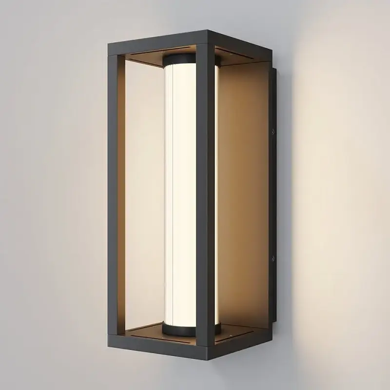Wandleuchte – Tiefes Schwarz, Aluminium Gehäuse, Moderne Lichtwirkung - Expo | Maytoni