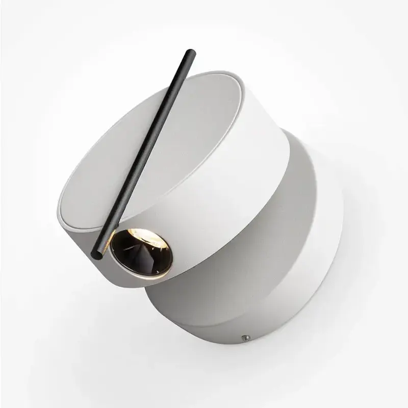 Wandleuchte – Weißes Aluminium, 1× G9, 3 W Leistung, Ø10 cm - Nuance | Maytoni