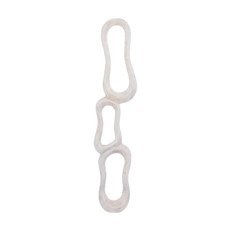 Wandpaneel – Abstraktes Design, Aluminium Material, Beige, M – Camare | PTMD