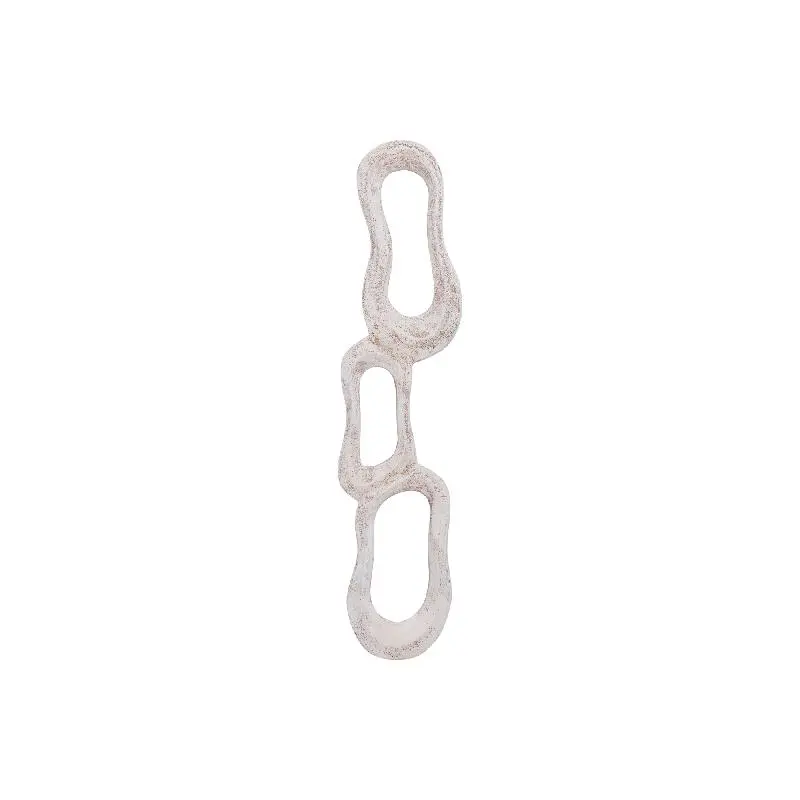 Wandpaneel – Abstraktes Design, Aluminium Material, Beige, S – Camare | PTMD