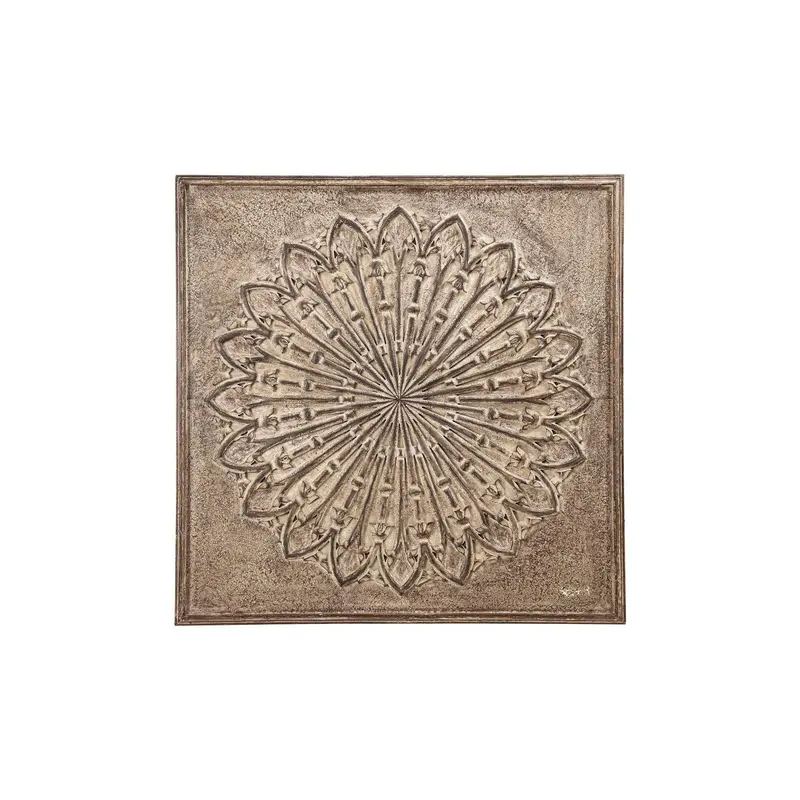 Wandpaneel – Braunes MDF, Geschnitztes Design, Antik-Optik, M – Casa | PTMD