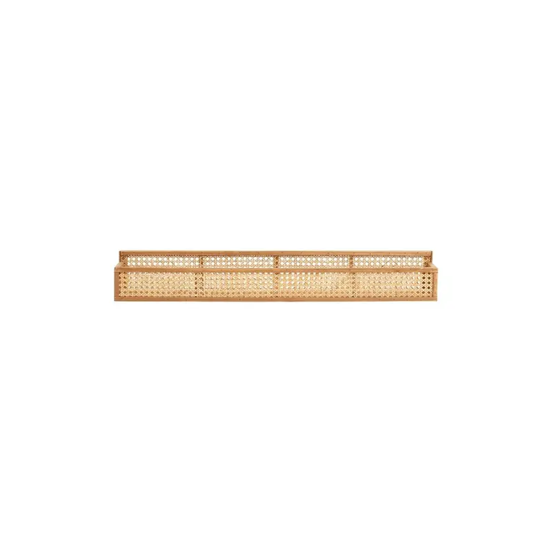 Wandregal Shelfi 91cm aus Rattan