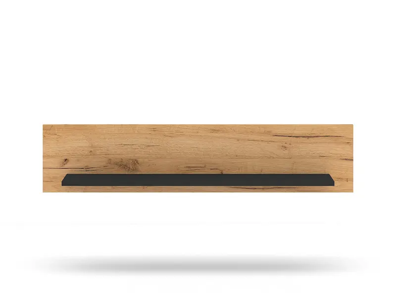 Wandregal – URSO 12 – Moderner Wand-Regalboden mit Holzoptik
